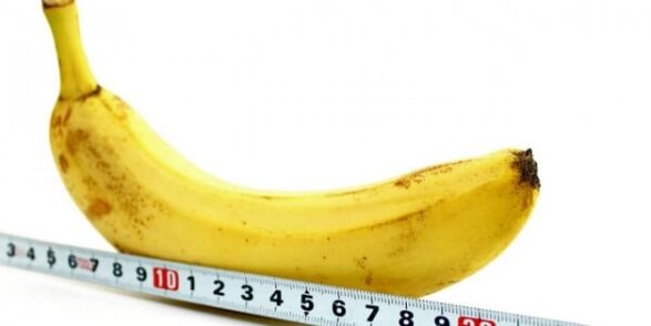 измерение банана в виде члена и способы его увеличения